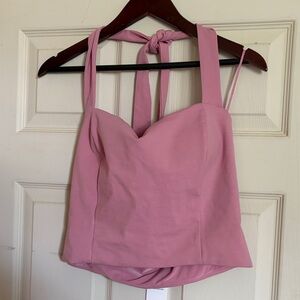NWT Express Pink Halter Top